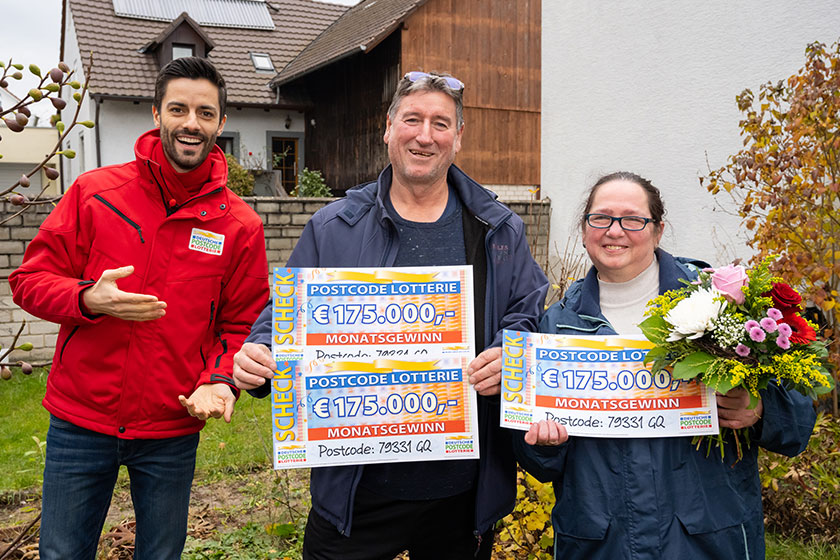 Gewinnen mit der Deutschen Postcode Lotterie